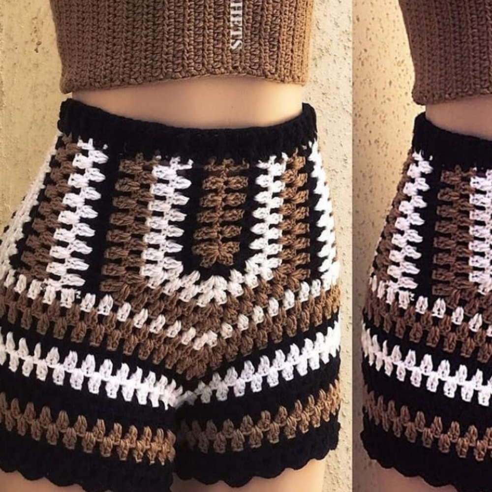 Crochet shorts for summer